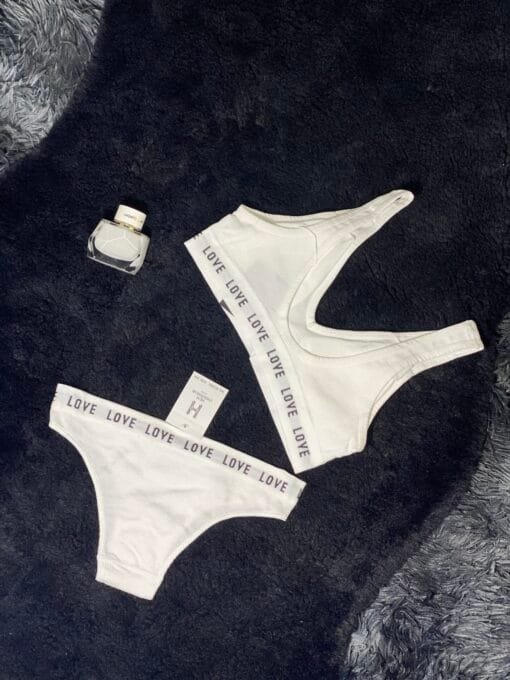 ensemble brassiére culotte "Blanc" – Image 2