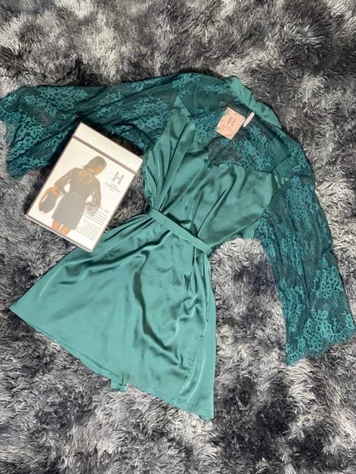 Ensemble nuisette peignoir H « VERT » – Image 3