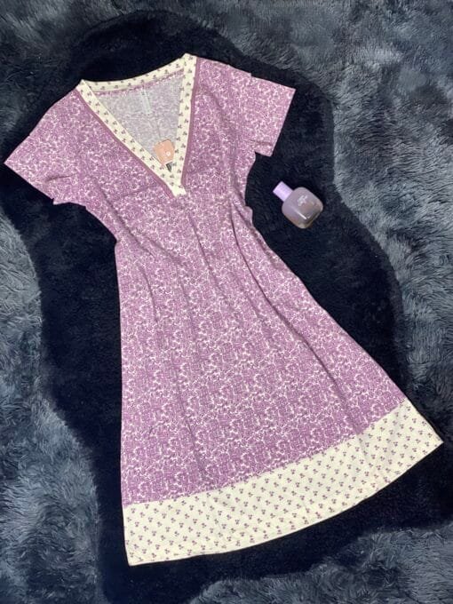 Chemise De Nuit " Violet "