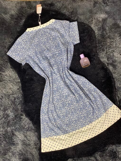 Chemise De Nuit " Bleu " – Image 2