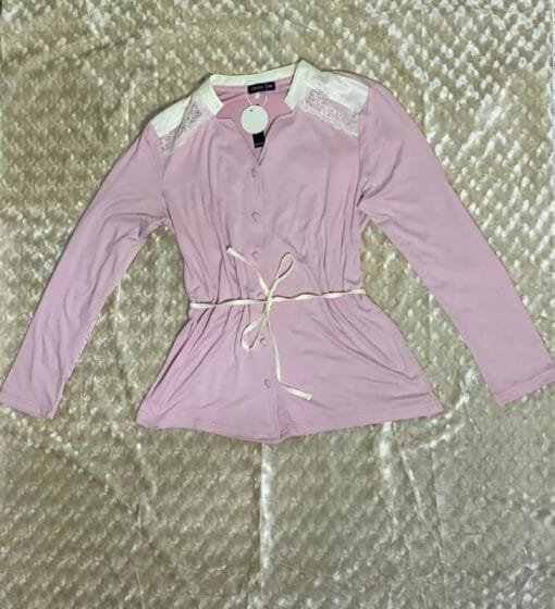 Pyjama 3 pièces « Rose «  – Image 2