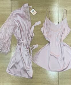 Nuisette peignoir H « Rose « 