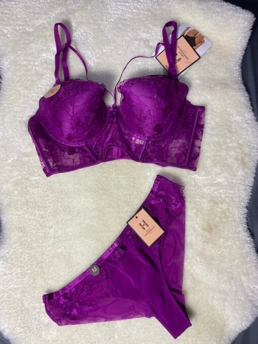 Ensemble 2 pièces " Violet "