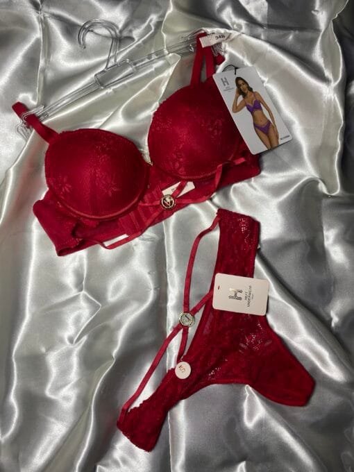 Ensemble 2 pièce H "Rouge" Push up