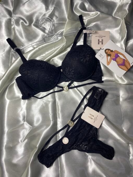 Ensemble 2 pièce H "Noir" Push up