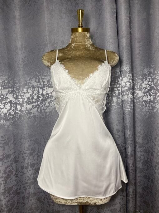 Ensemble Nuisette Peignoir "Blanc" – Image 2