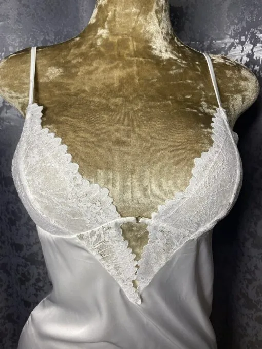 Ensemble Nuisette Peignoir " Blanc" – Image 5