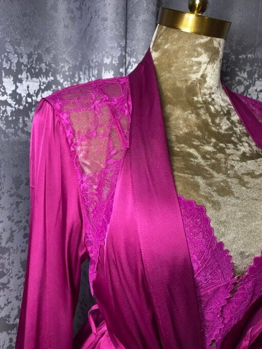 Ensemble Nuisette Peignoir " Aubergine " – Image 4