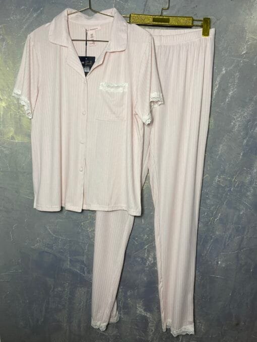 Pyjama Demi-manche " Rose " Boutonnée – Image 2