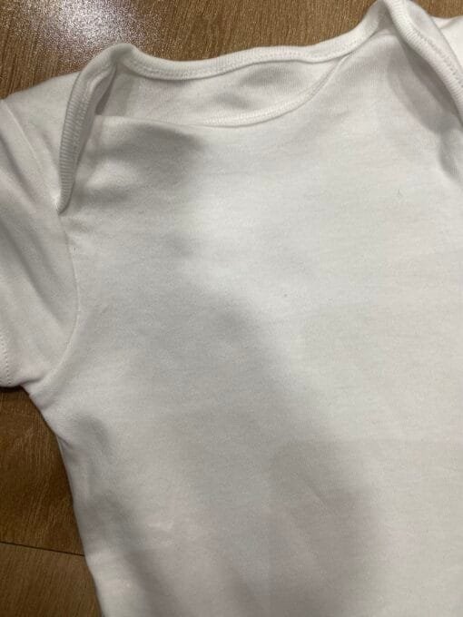 Pack De 5 Body En cotton "Blanc" débardeur – Image 3