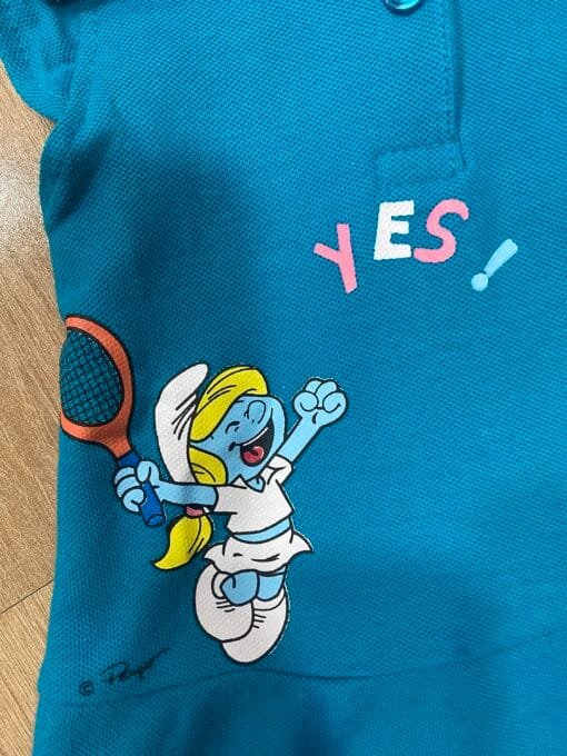 Robe Bébé Fille "Vert" smurfs – Image 2