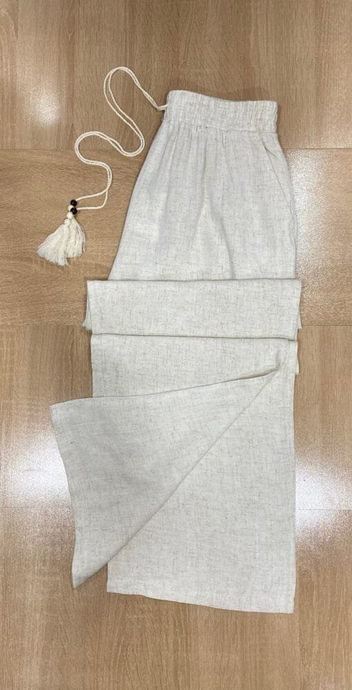 Pantalon En laine "Beige " – Image 2