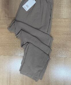 Pantalon froissé " Marron "