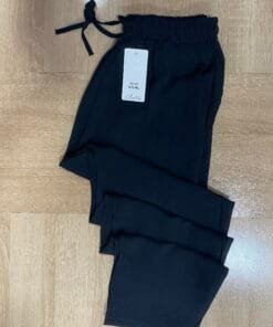 Pantalon froissé " Noir  "