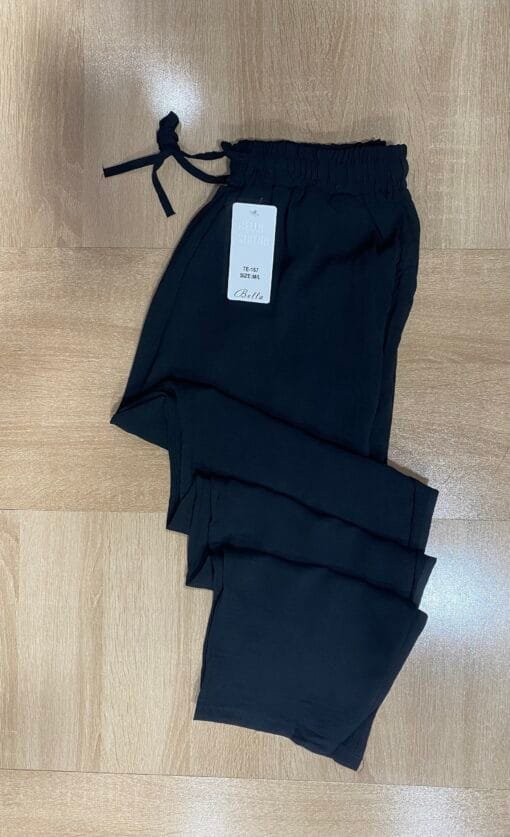 Pantalon froissé " Noir  "