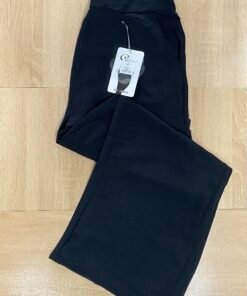 Pantalon carré froissé " Noir "