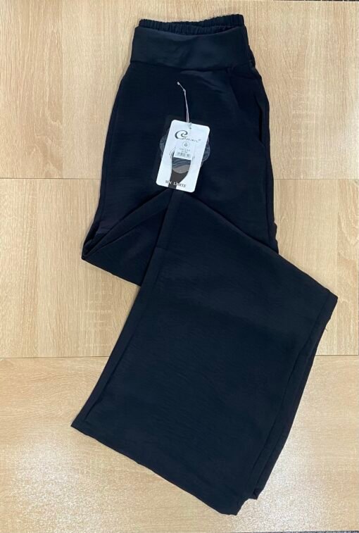 Pantalon carré froissé " Noir "