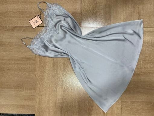 Ensemble Nuisette Peignoir - Gris - – Image 3