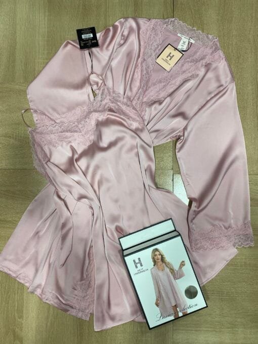 Ensemble Nuisette Peignoir - Rose -