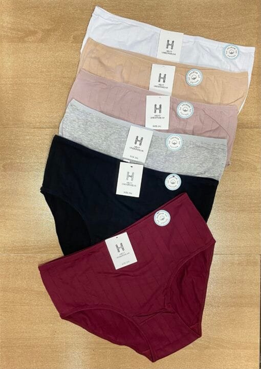 Pack De 6 Culottes En Cotton H