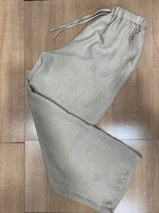 Pantalon En laine " Beige "