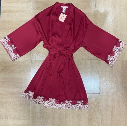 Nuisette Peignoir * Bordeaux * – Image 3