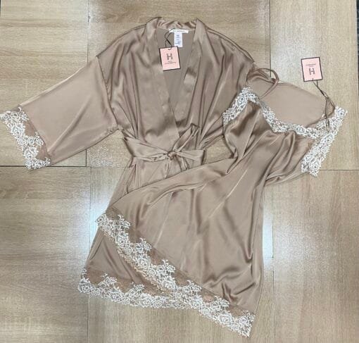 Nuisette Peignoir * Marron *