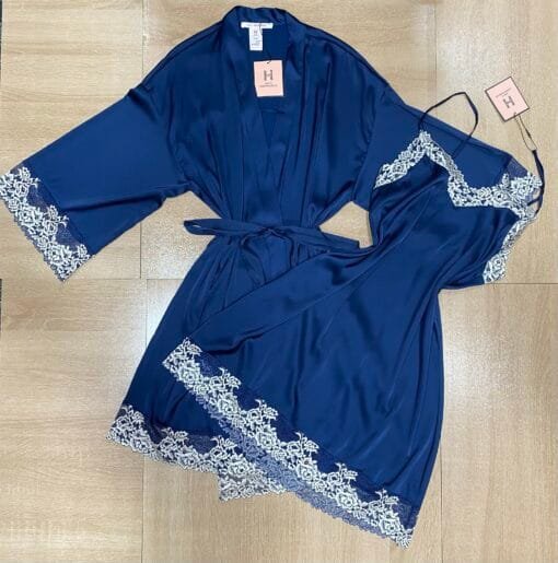 Nuisette Peignoir * Bleu *