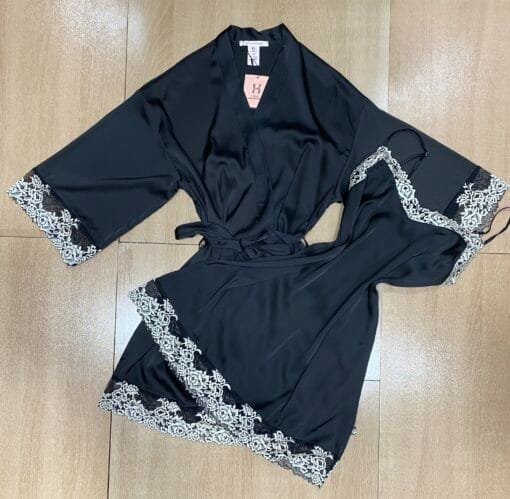 Nuisette Peignoir * Noir *