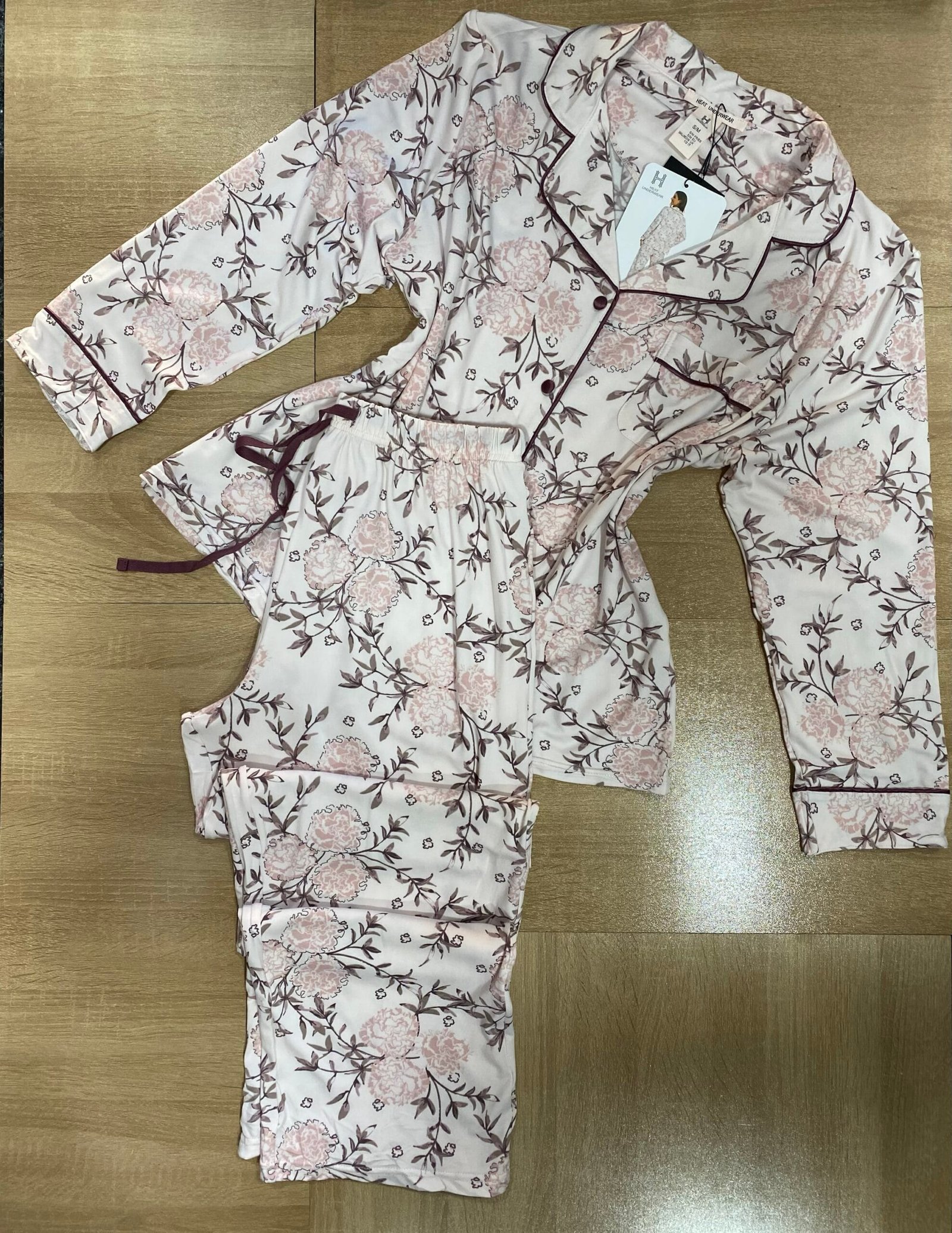 Pyjama Boutonnée ' Rose '