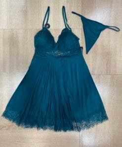 Nuisette- Bas string ' Vert '