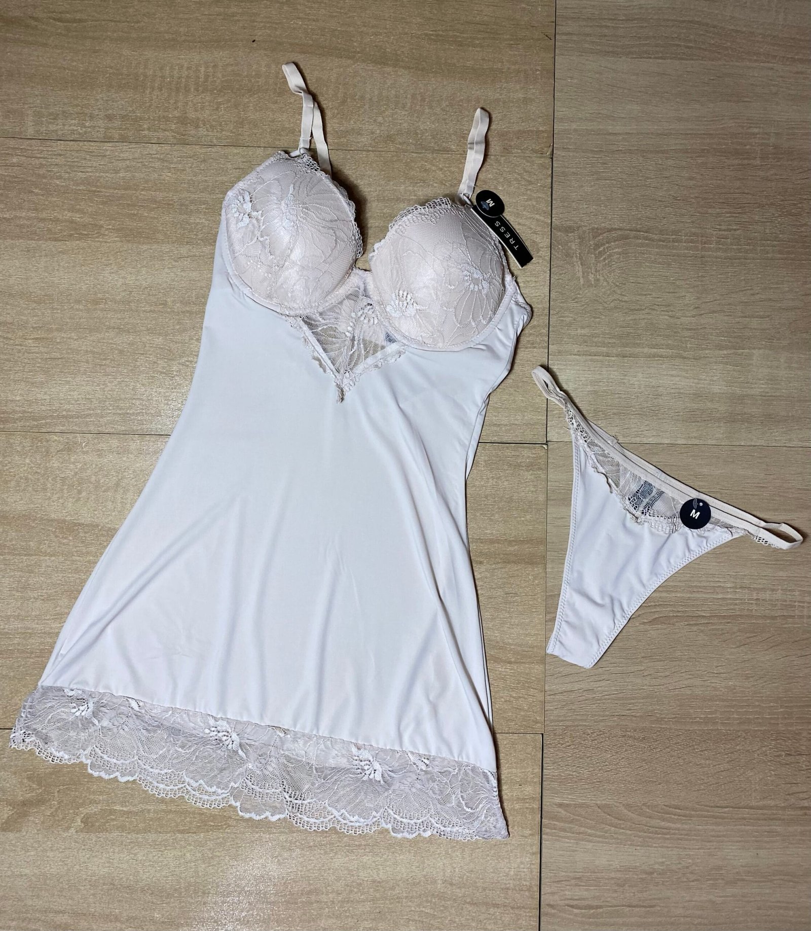 Nuisette + bas gainante " Beige " – Image 2