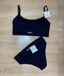 Brassière Culotte " Noir "