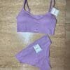 Brassière Culotte " Mauve "