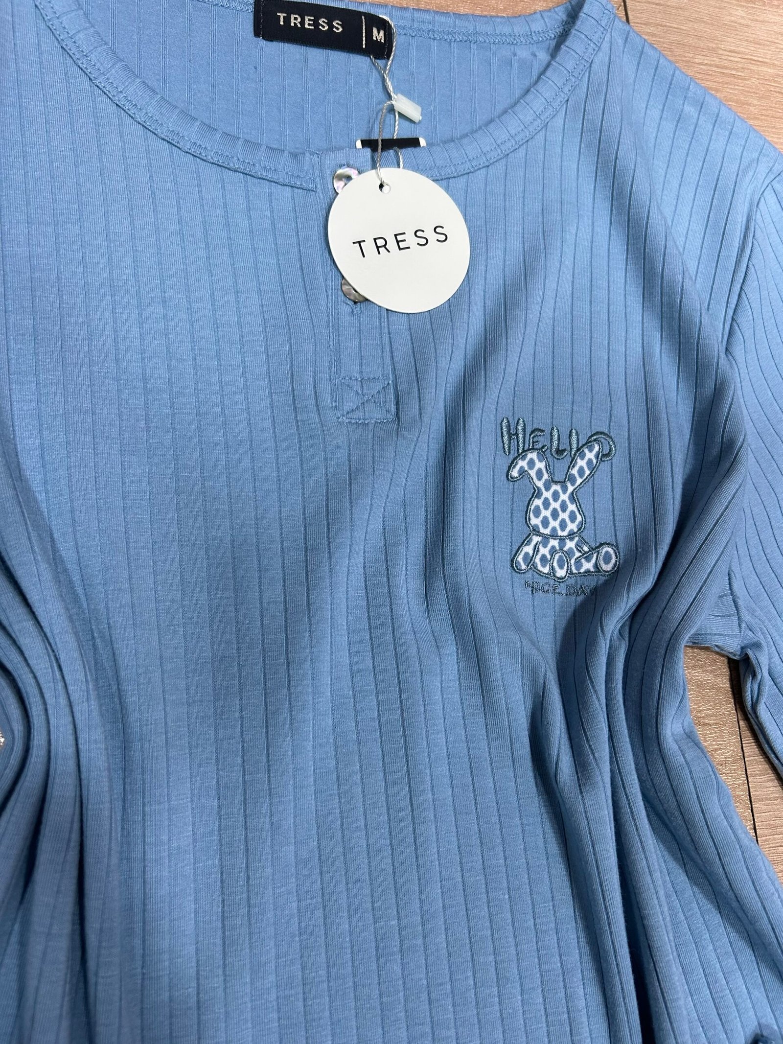 Pyjama manche Longue ' Bleu ' – Image 2