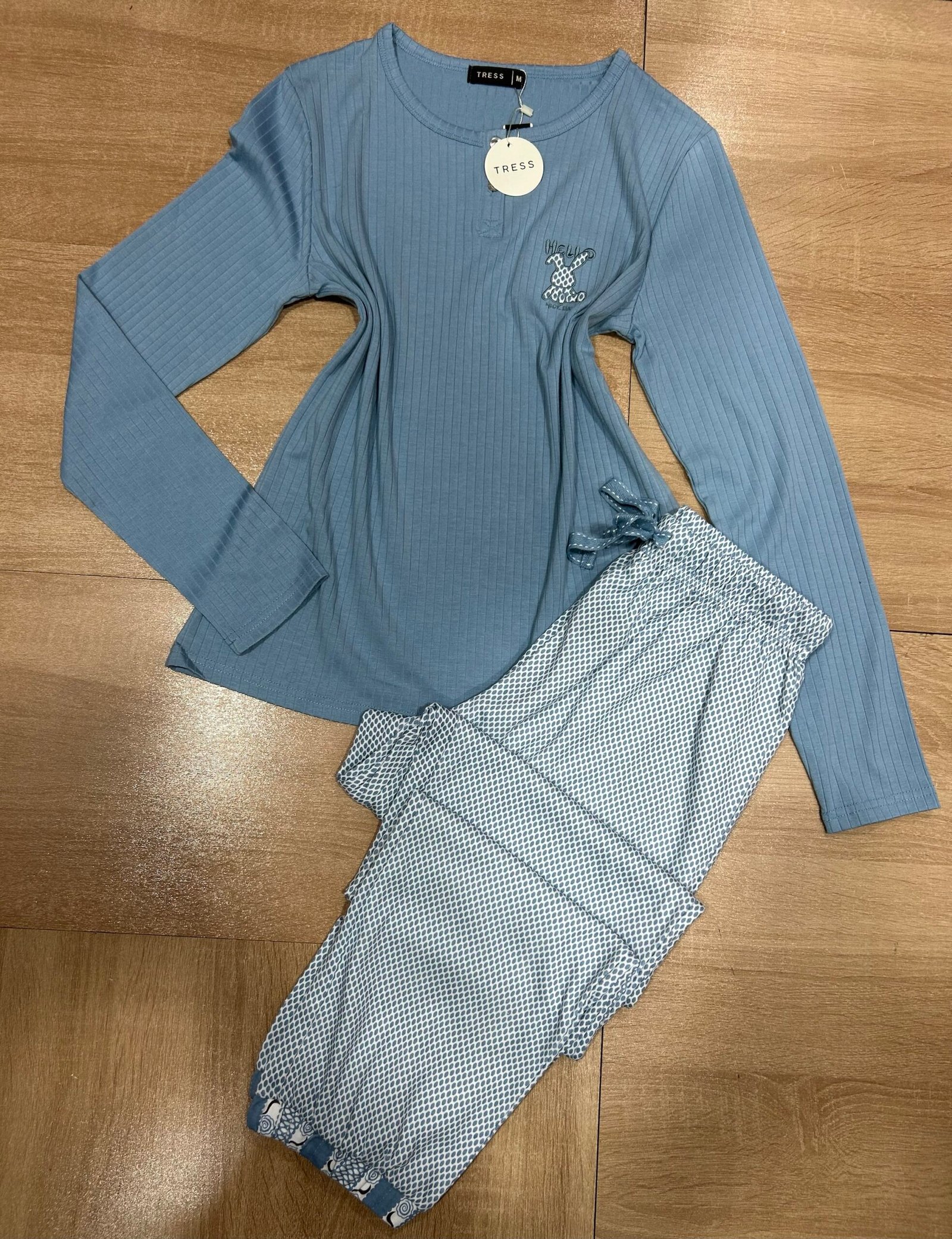 Pyjama manche Longue ' Bleu '