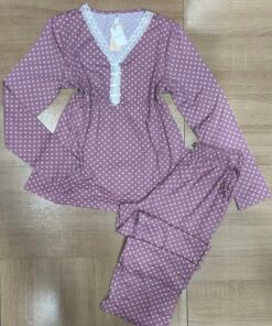 Pyjama manche Longue ' Mauve ' Etoil
