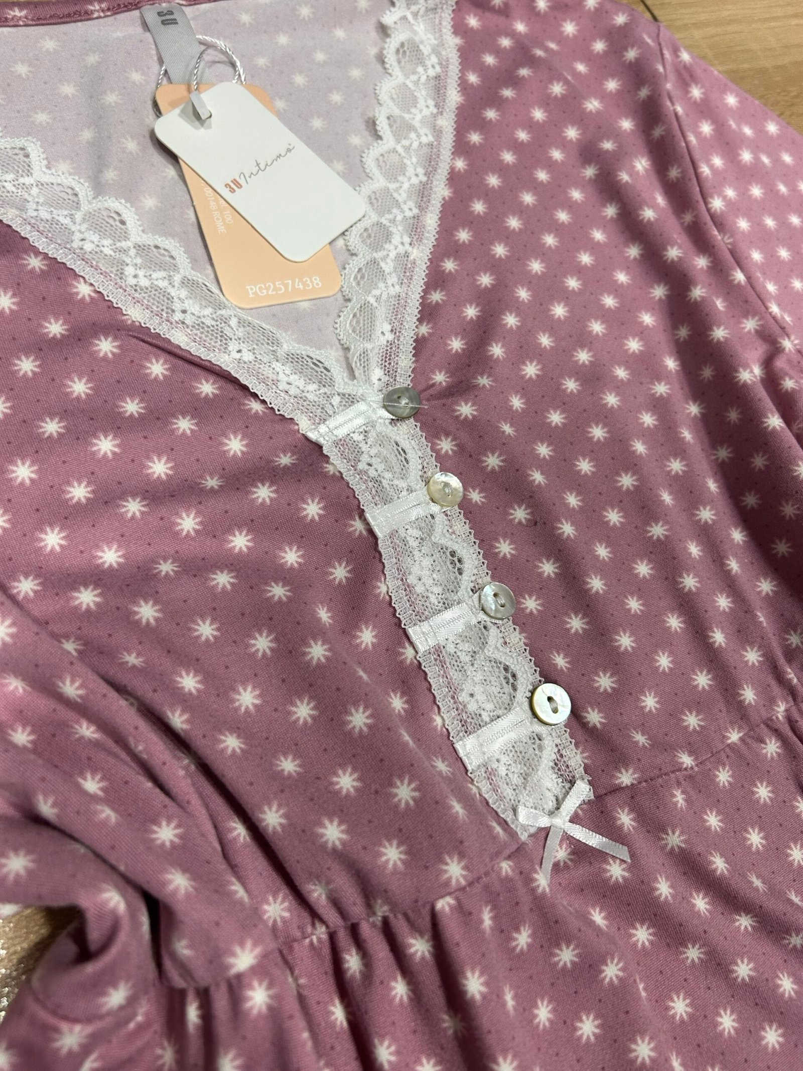 Pyjama manche Longue ' Mauve ' Etoil – Image 2