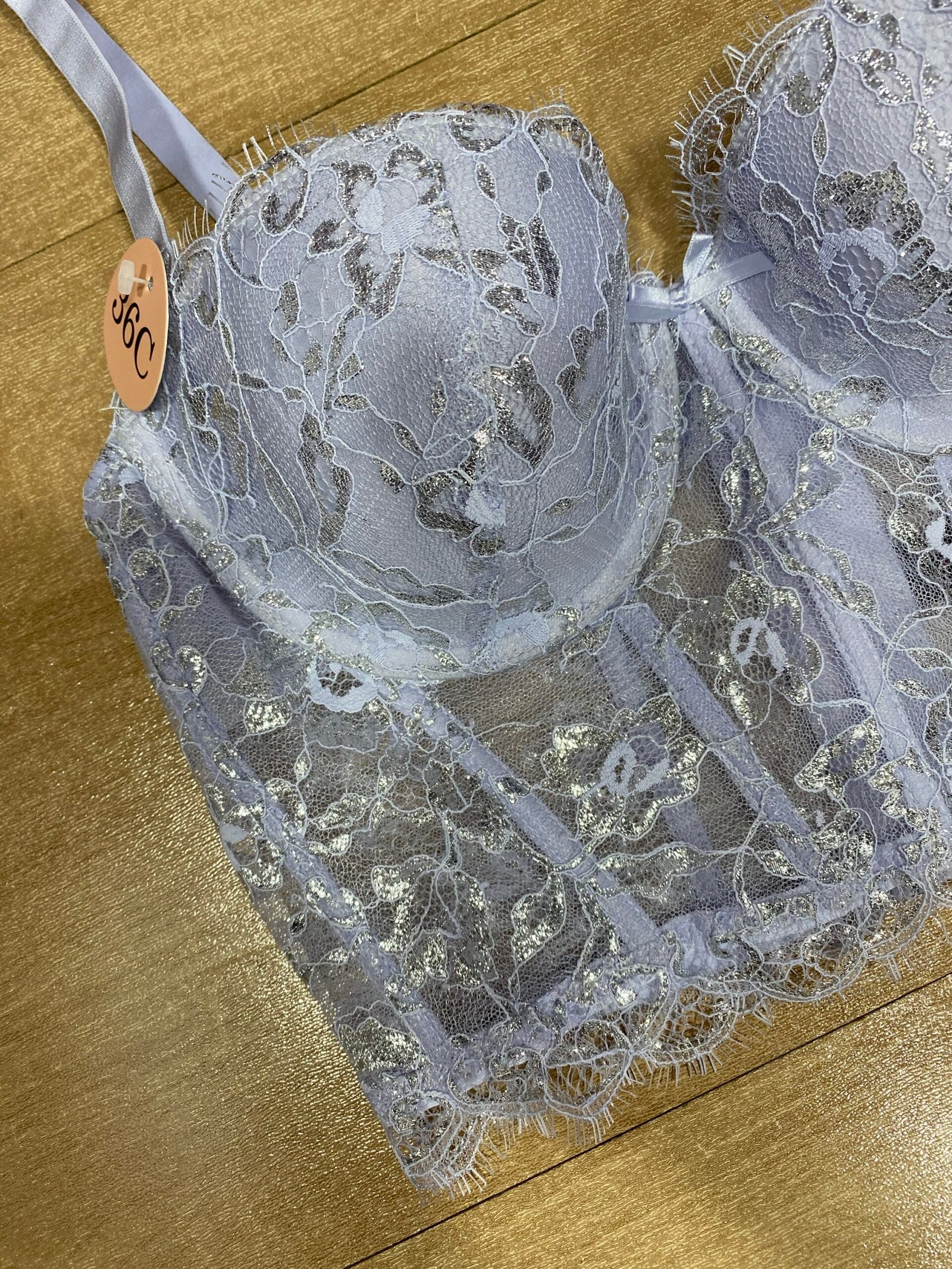 Ensemble Corset-String " Mauve " – Image 2