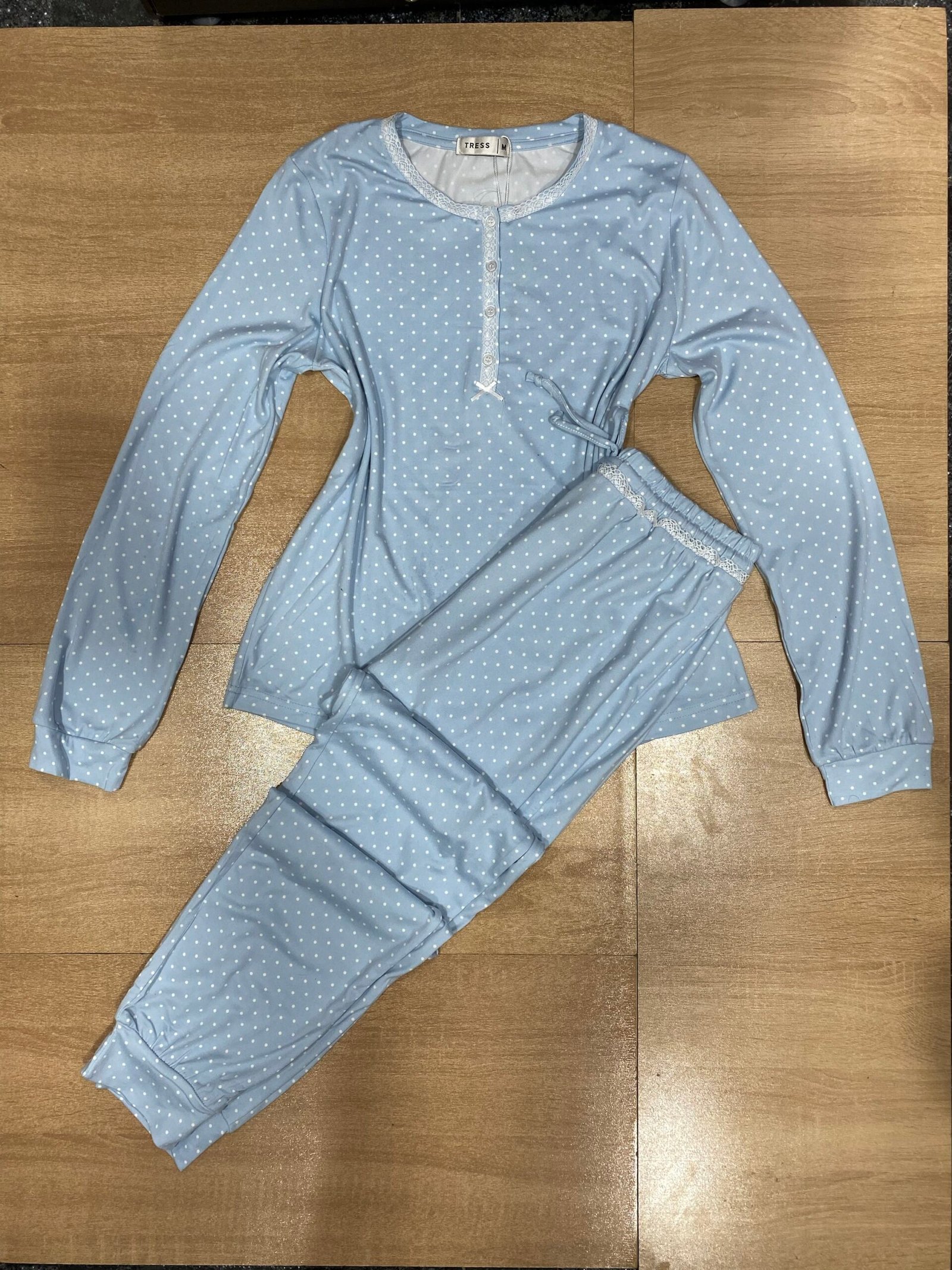 Pyjama manche longue ‘ Bleu Clair ´