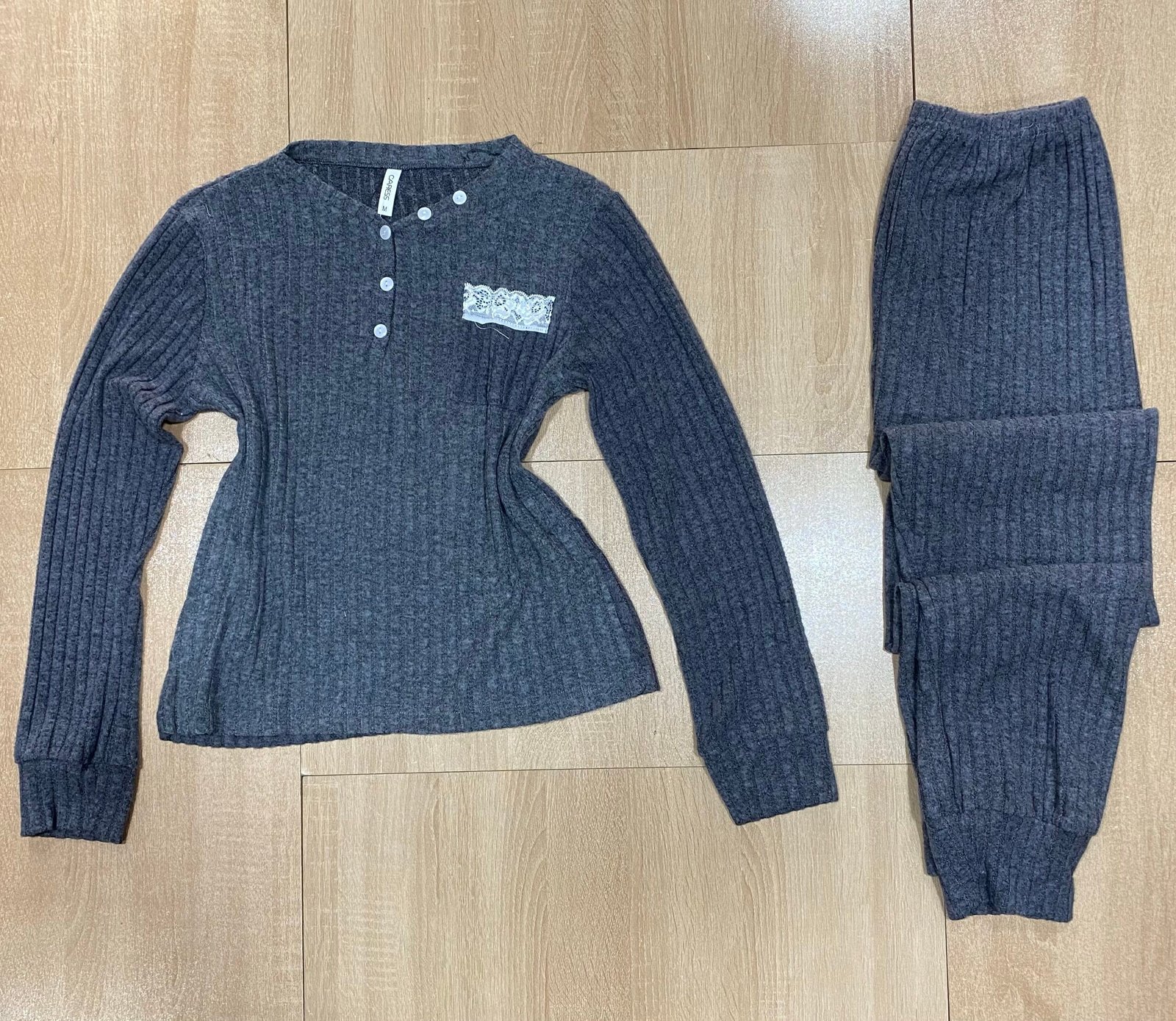 Pyjama manche longue ' Gris '