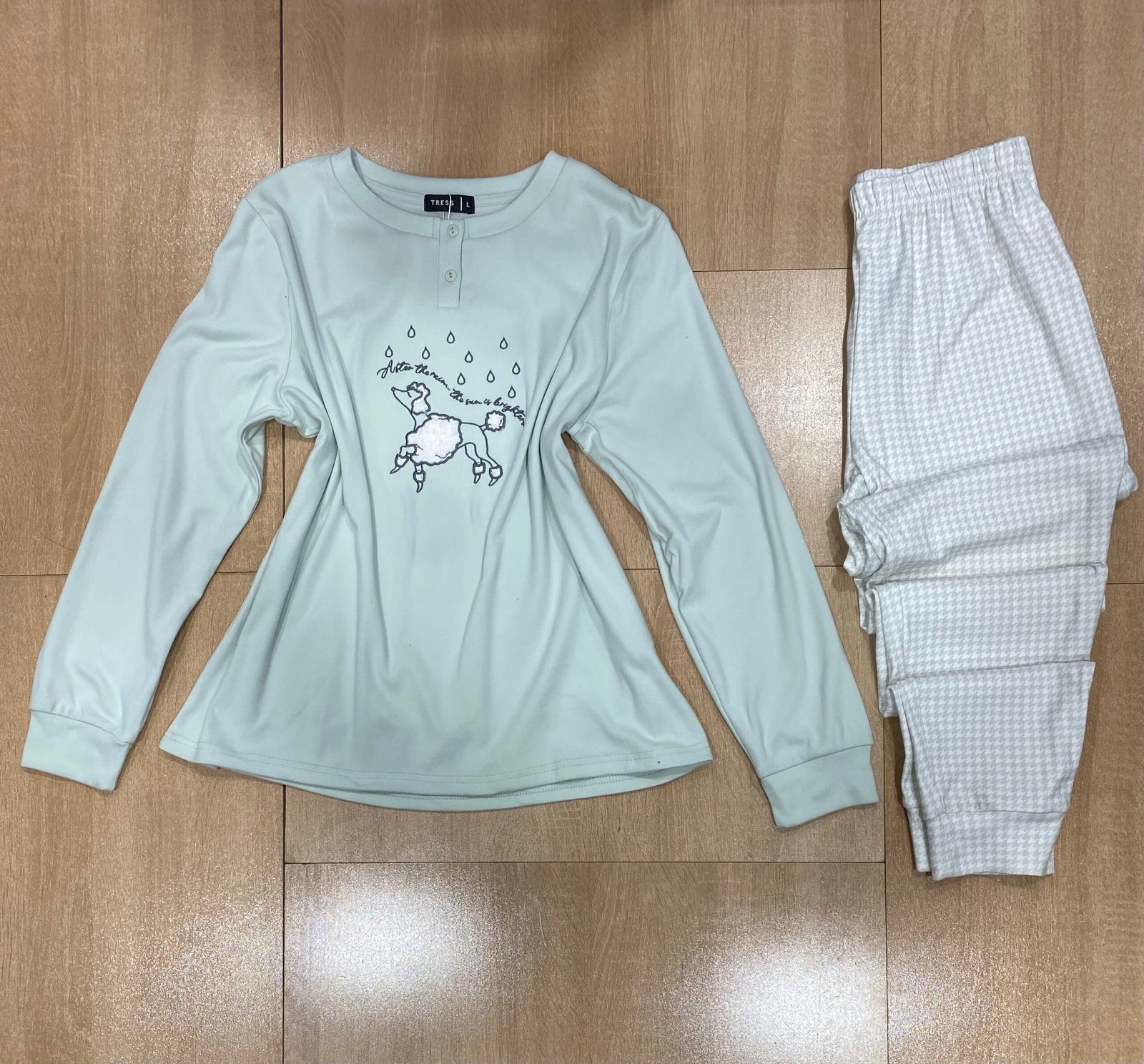 Pyjama Manche Longue ' Vert '