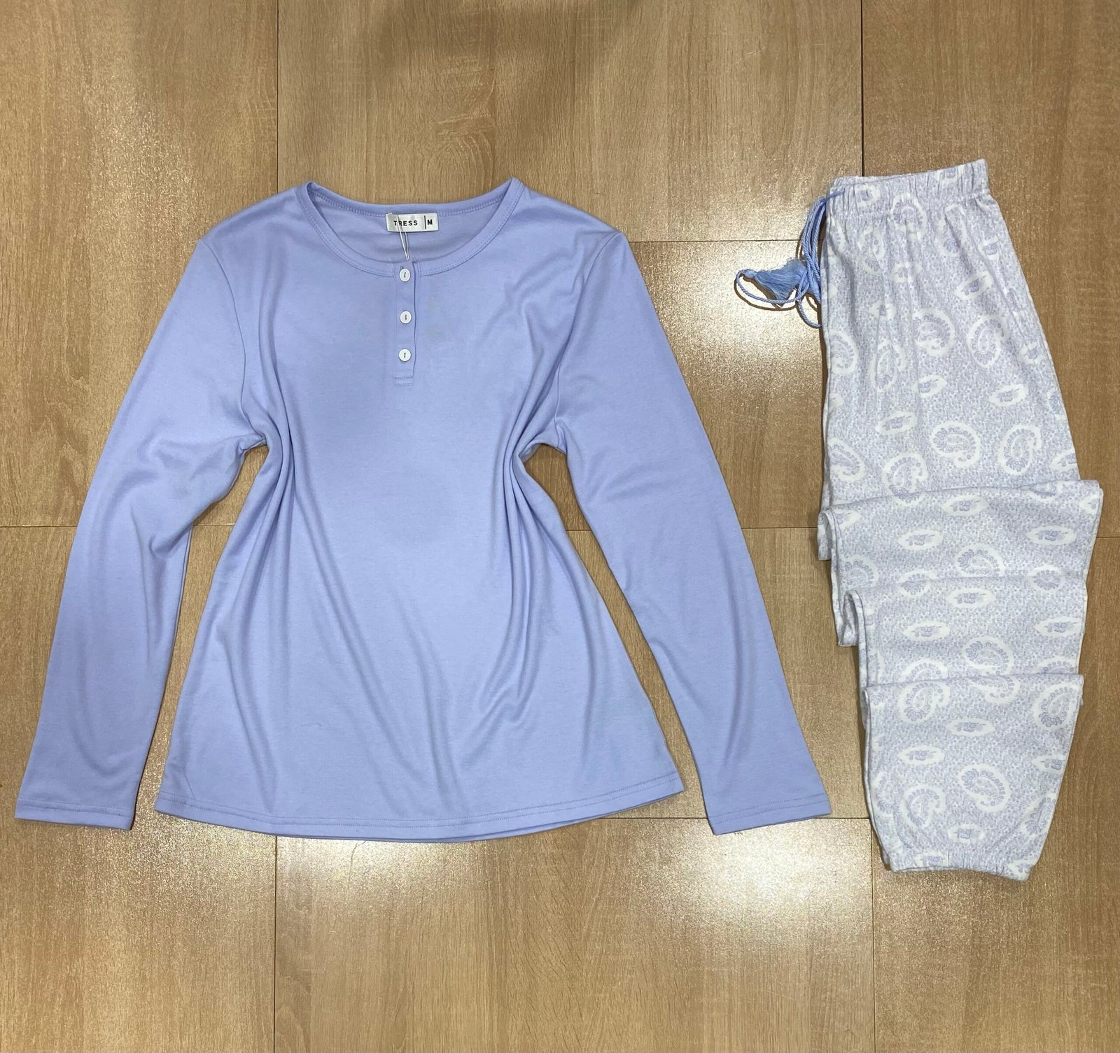 Pyjama Manche Longue ' Mauve '