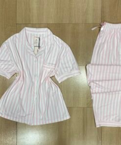 Pyjama Boutonnée ' Victoria ' Demi-manche