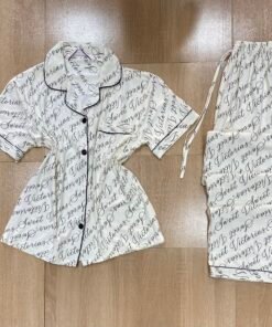 Pyjama Demi manche ' Sweet Beige '