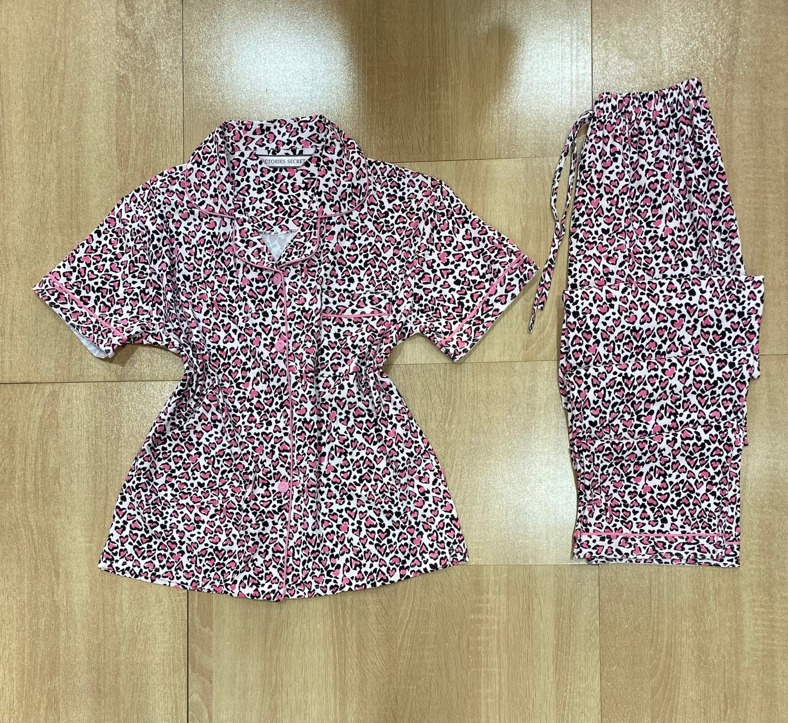 Pyjama Demi manche ' Cœur rosé Victories '