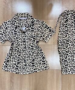 Pyjama Demi manche ' Léopard Victories '