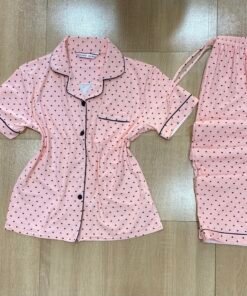 Pyjama Demi manche ' Rose petit cœur  Victories '