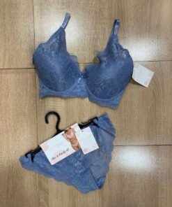 Ensemble 2 Pcs ' Bleu '