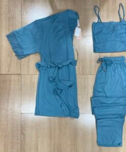 Pyjama 3 pièces ' Vert '